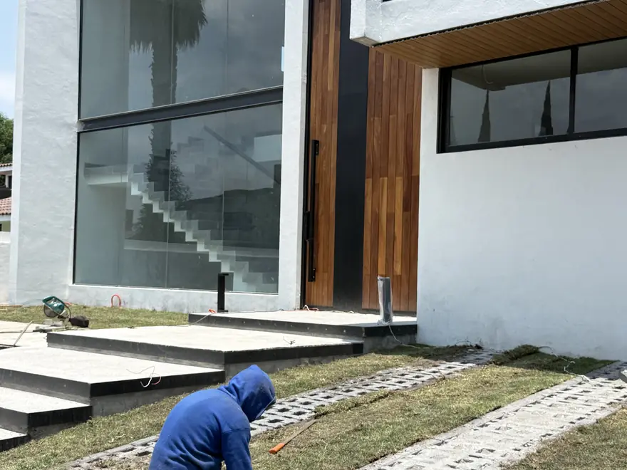 Casa Querétaro en Querétaro: jardín, may 2026 — proceso de construcción de Estudio Argama