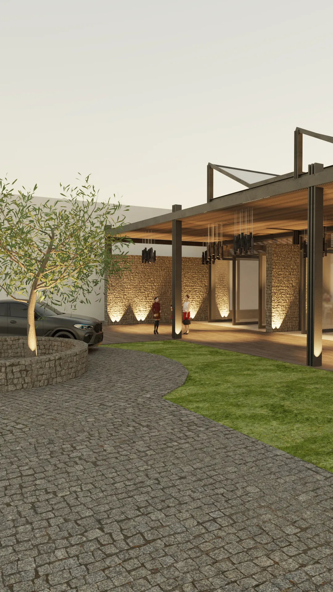 Salón de eventos en San Miguel de Allende por Estudio Argama